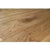 Dąb Eco (Fertig Deska) Szczotkowanie, Fazowanie V4, Lakier matowy Wymiary: 1200-800x120x10,5/2,5(+/-0,5) mm