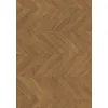 Panel laminowany Quick Step Impressive Patterns dąb chevron brązowy IPA4162