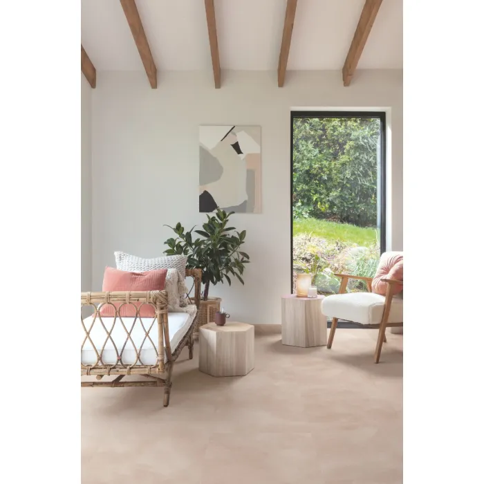 Panel winylowy Quick Step ze zintegrowanym podkładem Alpha Illume soft blush AVMTU40333