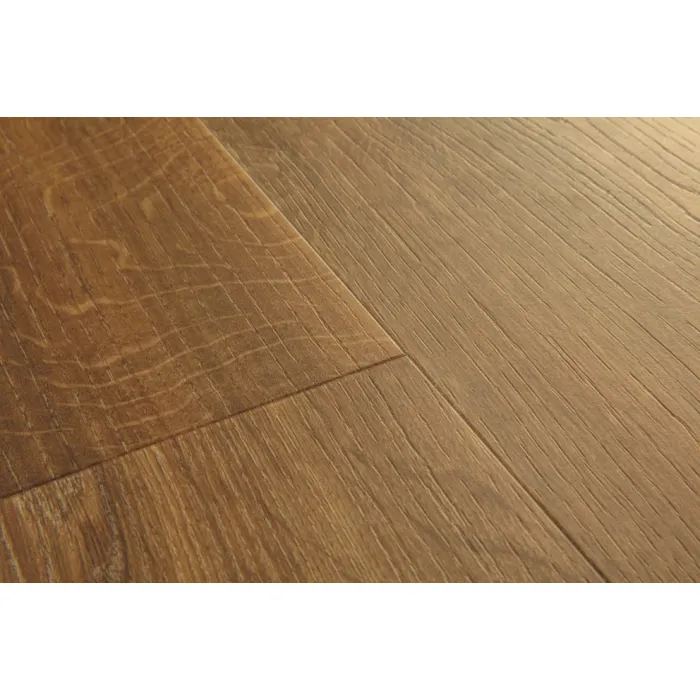 Panel winylowy Quick Step ze zintegrowanym podkładem Alpha Bloom dąb brązowy jesienny AVMPU40090