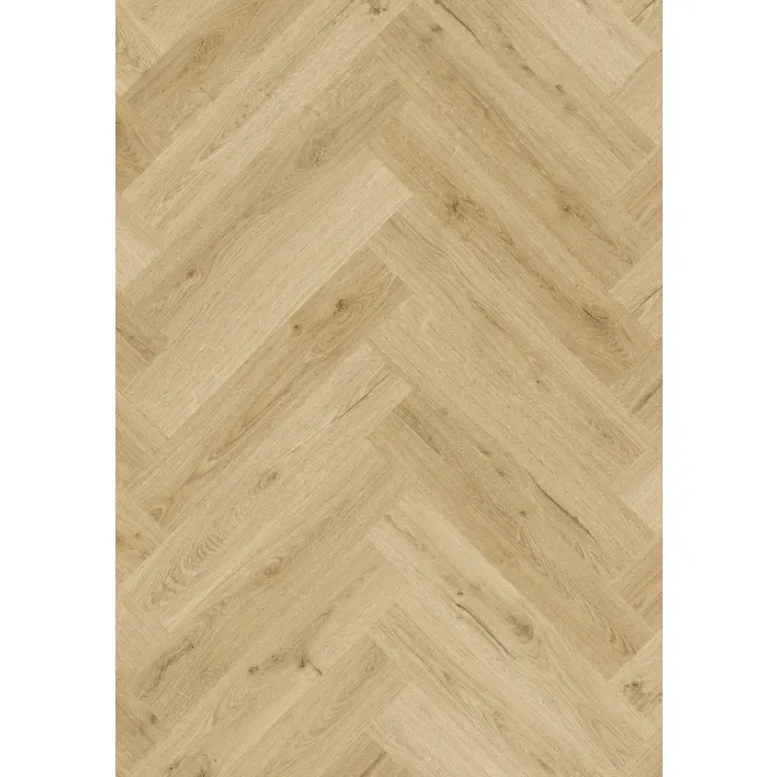 Panel winylowy Quick Step ze zintegrowanym podkładem Alpha Ciro Jodełka botaniczny beż AVHBU40362