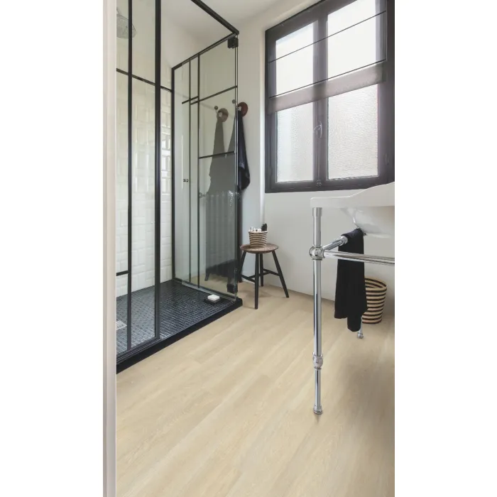 Panel laminowany Quick Step dąb Estate beżowy Eligna EL3574