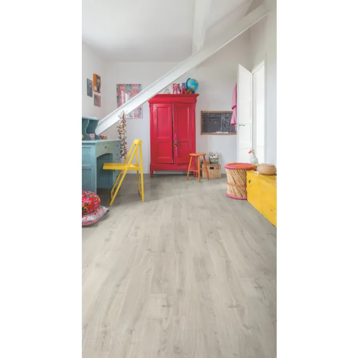 Panel laminowany Quick Step Eligna dąb Newcastle szary EL3580