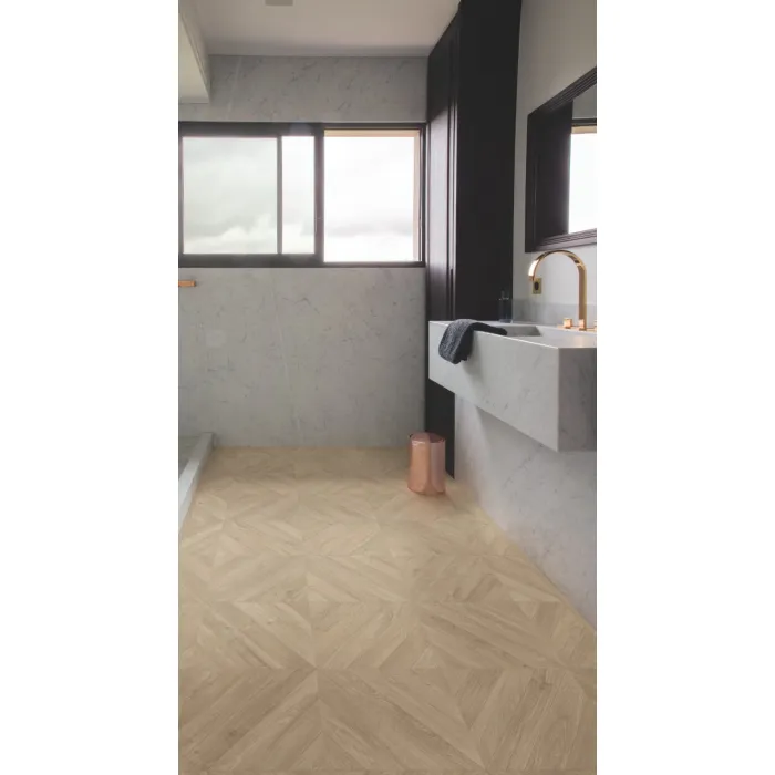 Panel laminowany Quick Step Impressive Patterns dąb chevron ciemnoszary IPA4164