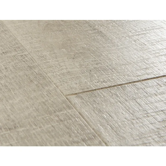 Panel laminowany Quick Step Impressive Ultra dąb szary ze śladami cięcia piłą IMU1858