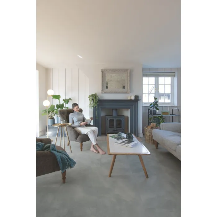 Panel winylowy Quick Step ze zintegrowanym podkładem Alpha Illume soft sky AVMTU40325