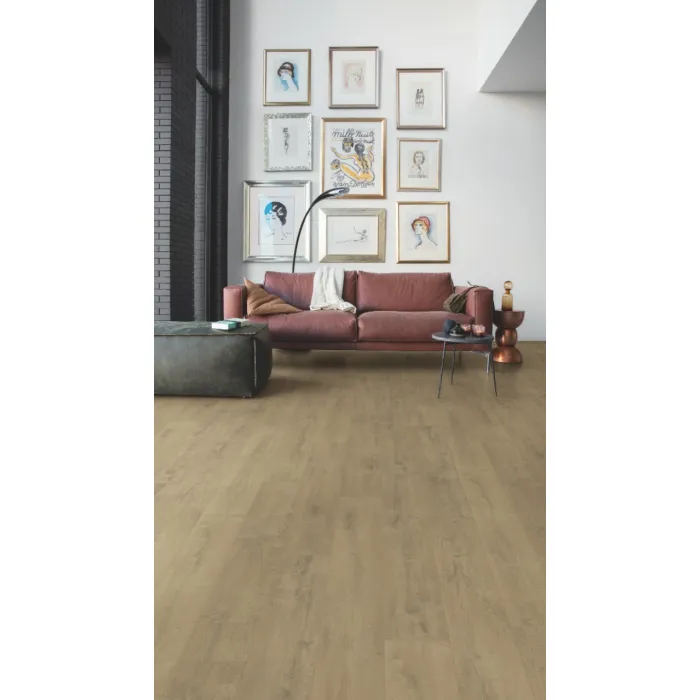 Panel winylowy Quick Step klejony Balance Glue Plus dąb aksamitny piaskowy BAGP40159