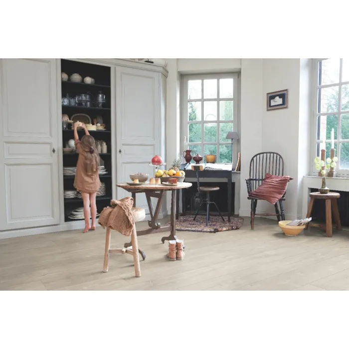 Panel laminowany Quick Step Largo dąb Dominicano szary LPU1663