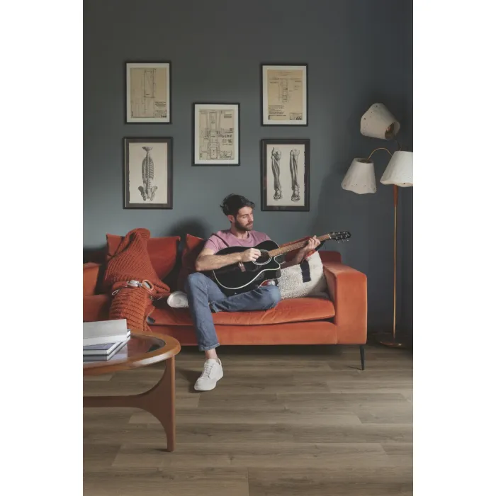 Panel laminowany Quick Step Capture dąb szczotkowany brązowy SIG4766