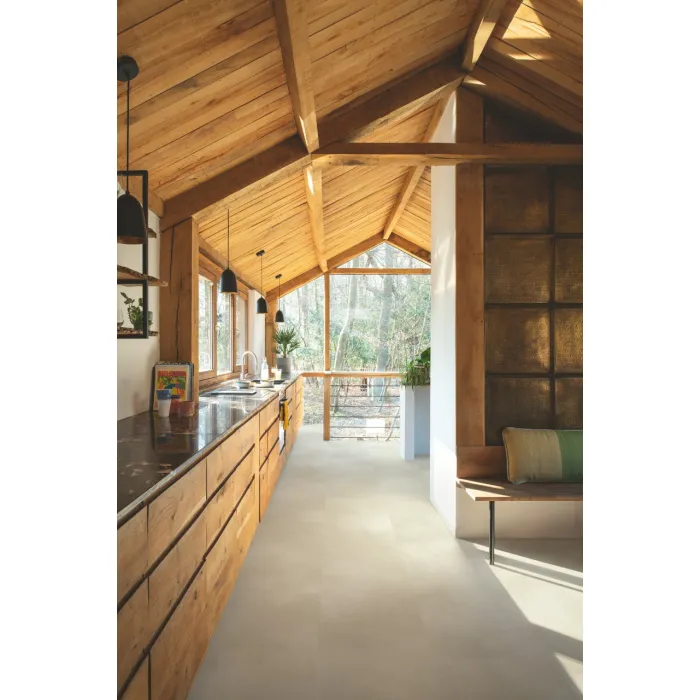Panel winylowy Quick Step ze zintegrowanym podkładem Alpha Illume beton sandstone AVMTU40274