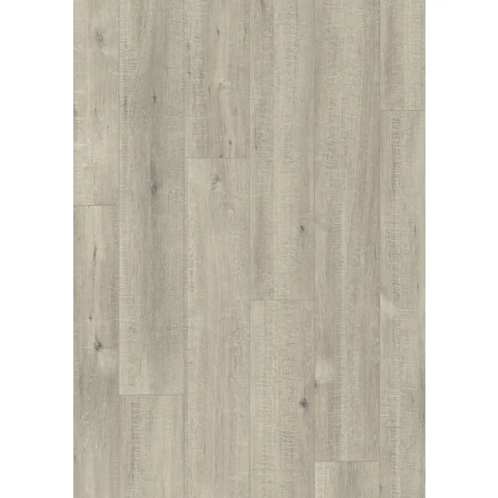 Panel laminowany Quick Step Impressive Ultra dąb szary ze śladami cięcia piłą IMU1858