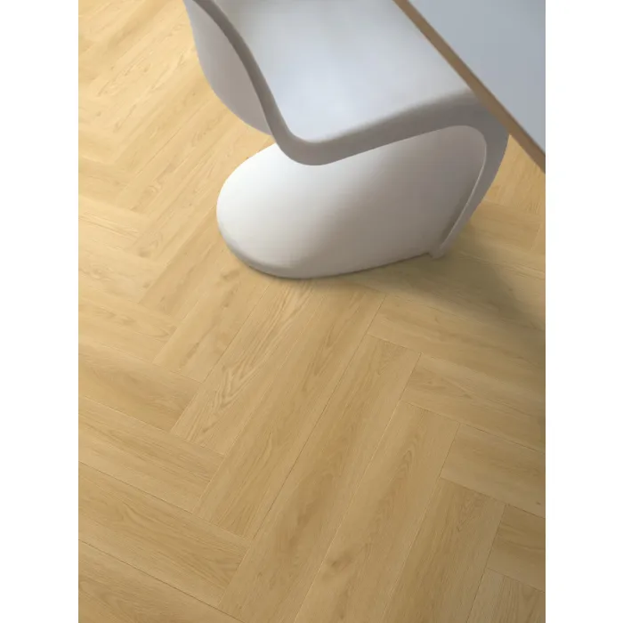 Panel winylowy Pergo ze zintegrowanym podkładem Vorma Pad Pro Jodełka dąb norweski ciepły V4524-40284