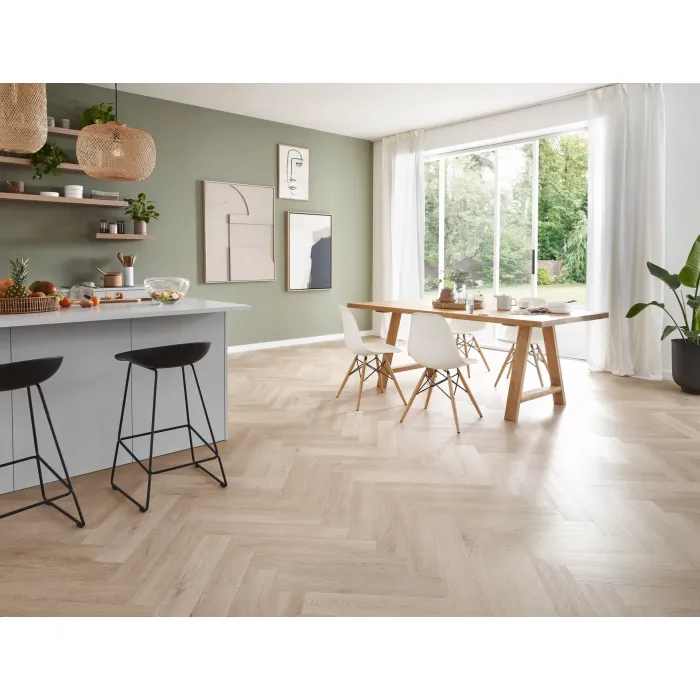 Panele winylowe Wineo 400 wood XS Plain Oak Beige DB281WXS