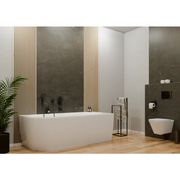 Modee Płyty Mineralne SPC Monreale Black 518C 1200x600mm