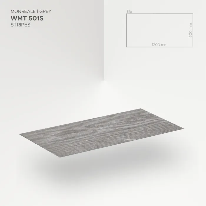 Modee Płyty Mineralne SPC Monreale Grey 501S 1200x600mm