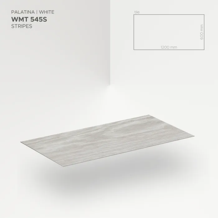 Modee Płyty Mineralne SPC Palatina White 545S 1200x600mm
