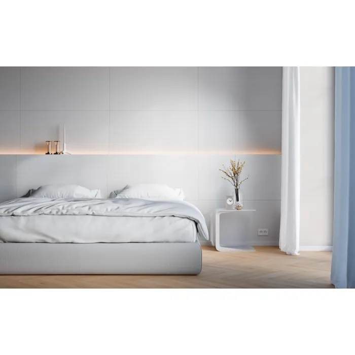 Modee Płyty Mineralne SPC Mono White 512S 1200x600mm